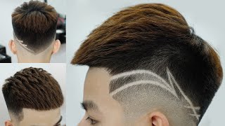 Kẻ vạch tóc nam cực đỉnh  Hair Tattoo  Kiểu tóc nam đẹp 2020  Chính  Barber  YouTube