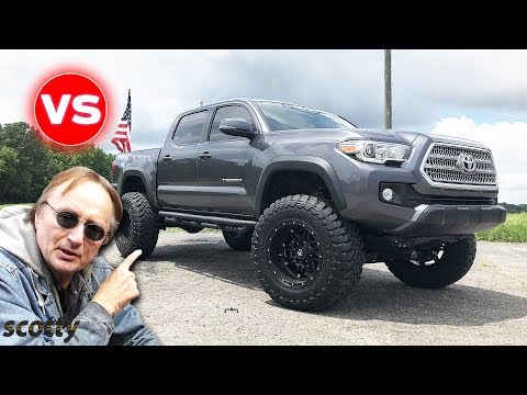 Lifted Truck or Restored Truck - New Tacoma vs Old Ford