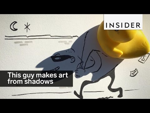 This Guy Makes Amazing Art Out Of Nothing But Shadows