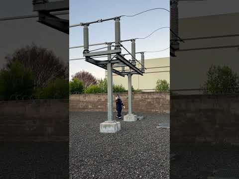 High Voltage disconnect switch arcing when opening! 115kV