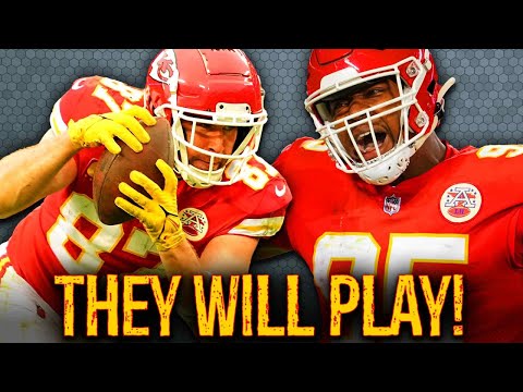 Travis Kelce & Chris WILL PLAY Chiefs vs Jaguars! 