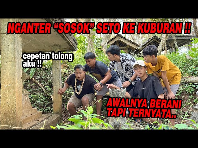 NGANTER SOSOK SETO KE KUBURAN TENGAH HUTAN !! Gak nyangka Mas Joko sampe begini.. class=