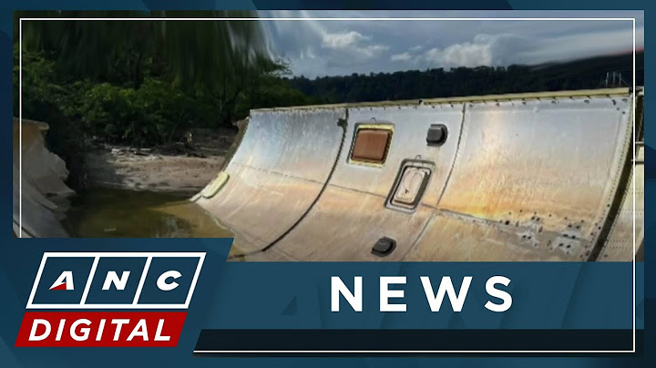 Suspected Chinese rocket debris recovered in waters near Bataan province | ANC