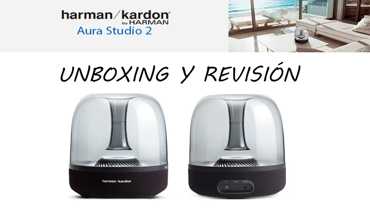 Unboxing y revisión Harman Kardon Aura Studio 2 - Español - YouTube