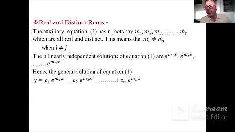 Lecture No  3 Ordinary Differential Equations by Mr Nasir Sayyed