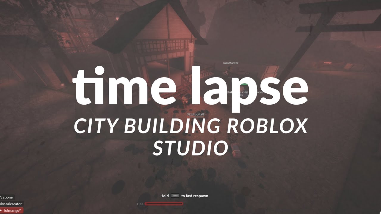 Roblox Studio City Build TIME LAPSE pt. 1