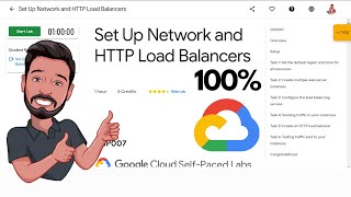 Set Up  network and HTTP Load Balancers | Qwiklabs [GSP 007] | Google Cloud Essentials Quest | GCP