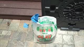Adding Sand to an Outdoor Umbrella Base