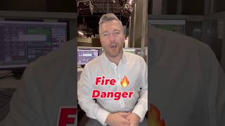 Sun, wind, and low humidity means a high fire danger Thursday. โ ๏ธ ๐ฅ
