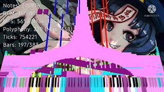 (Medley Black Midi) Coverage of Memory 571,598 notes - Me