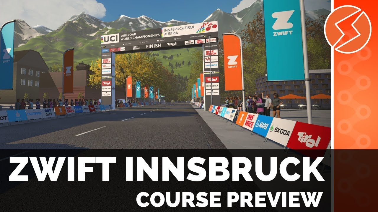 Zwift InnsbruckTirol 2018 UCI Road World Championships Full Ride