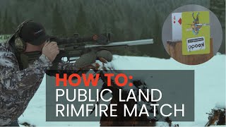 How To Public Land Rimfire Match
