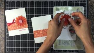 Flower Birthday Card
Take a peek over my shoulder as I show you how to make a handmade flower birthday card from start to finish on this episode of Ink It Up with Jessica TV!
Youβll learn how to heat emboss to add a little sparkle, use the Stamp-a-ma-jig for perfect placement of your stamp images and tips for using framelits to cut out your stamped images.
Shop for Supplies at http://www.shopinkitupwithjessica.com
More Card Making Ideas:
Blog: http://www.inkitupwithjessica.com
Facebook: http://www.facebook.com/inkitup
Twitter: http://www.twitter.com/inkitup
Instagram: http://instagram.com/inkitupwithjessica Flower Birthday Card
