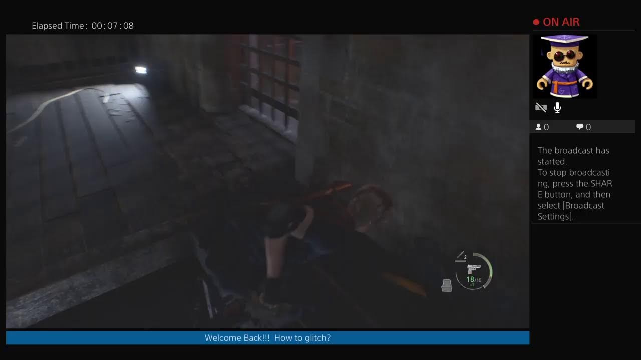 Re4 Remake ch 7!   Hardcore * HOW TO GO LIVE*