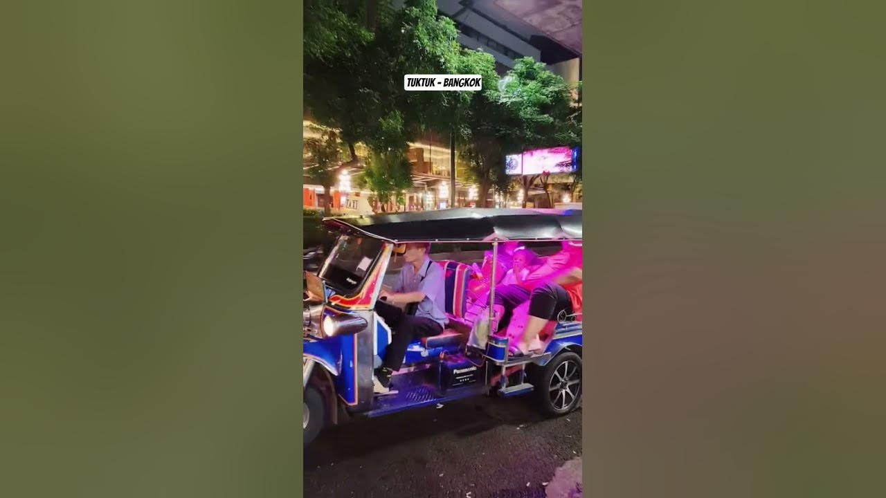 Tuktuk in Bangkok 🇹🇭 #tuktuk #bangkok #thailand #citylife #shorts #songs #love