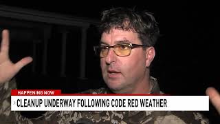 Cleanup underway following Code Red weather - NBC 15 WPMI