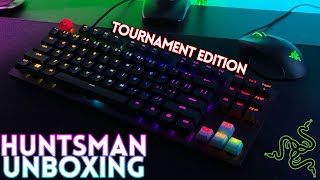 Razer Huntsman Tournament Edition Unboxing & Sound Test! Rounding Out My Collection?!