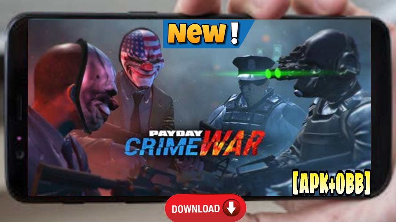 How to download and install PayDay Crime War For Android [ APK+OBB ] | Multiplayer Games