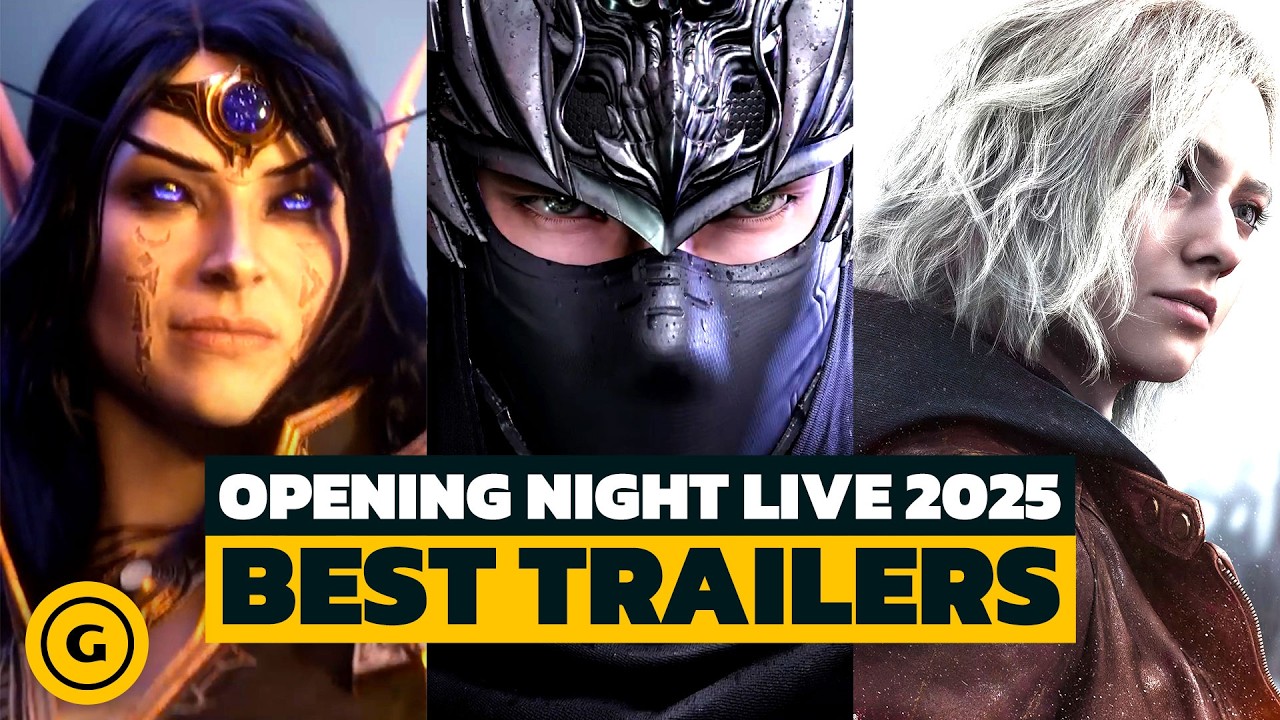 Best Gamescom Opening Night Live Trailers 2025