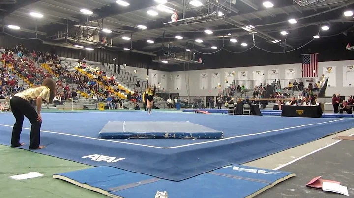 Stephanie Gorman Floor at Regionals