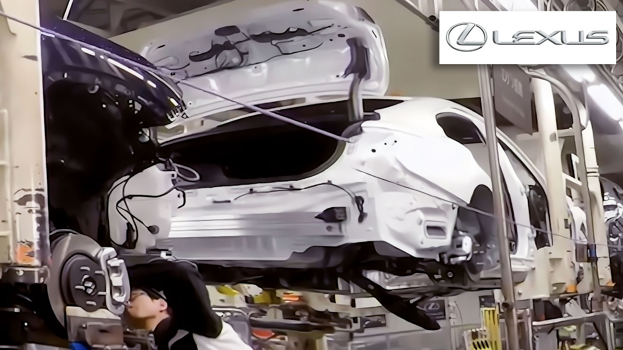 Lexus ES Production in Japan:  Made with Precision