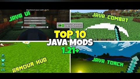 TOP 🔥5 Best Mods/Addon To Turn Your MCPE Into Minecraft Java Edition 1.21 | Minecraft Pe Mods 1.21