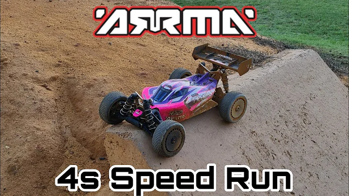 Arrma Tlr Tuned Typhon 4s Speed Run #arrmarc #arrma