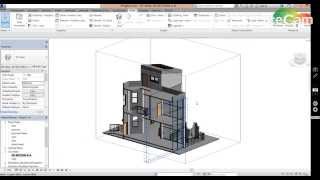 درس عمل قطاع ثلاثي الأبعاد - ريفيت معماري    How to create a 3D section   Autodesk Revit tutorial