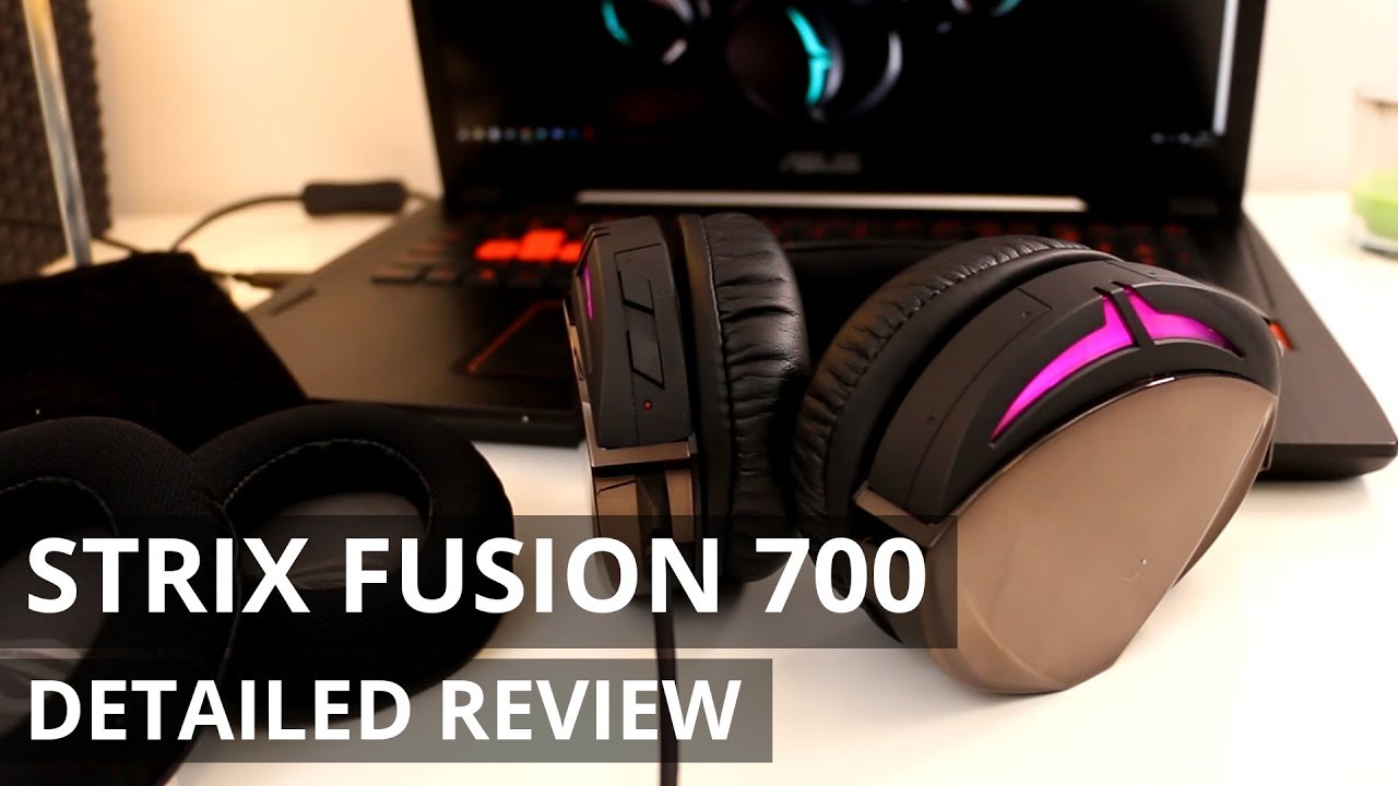 Asus Rog Strix Fusion 700 Wireless Gamer Headset Review Youtube