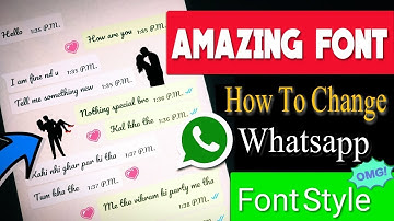 how to change whatsapp font style without root | whatsapp par stylish font me chating kaise kare