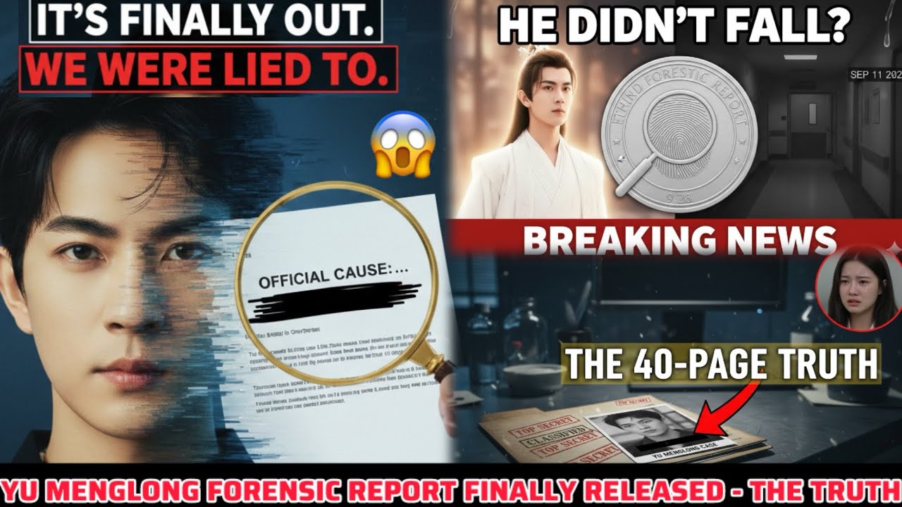YU MENGLONG FORENSIC REPORT FINALLY RELEASED - THE TRUTH 