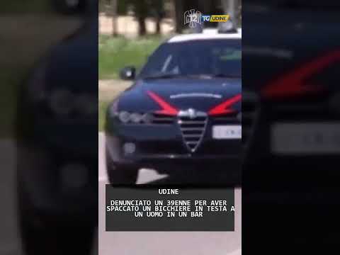 Video DENUNCIATO UN 39ENNE PER AVER SPACCATO UN BICCHIERE IN TESTA A UN UOMO IN UN BAR | 08/01/2026