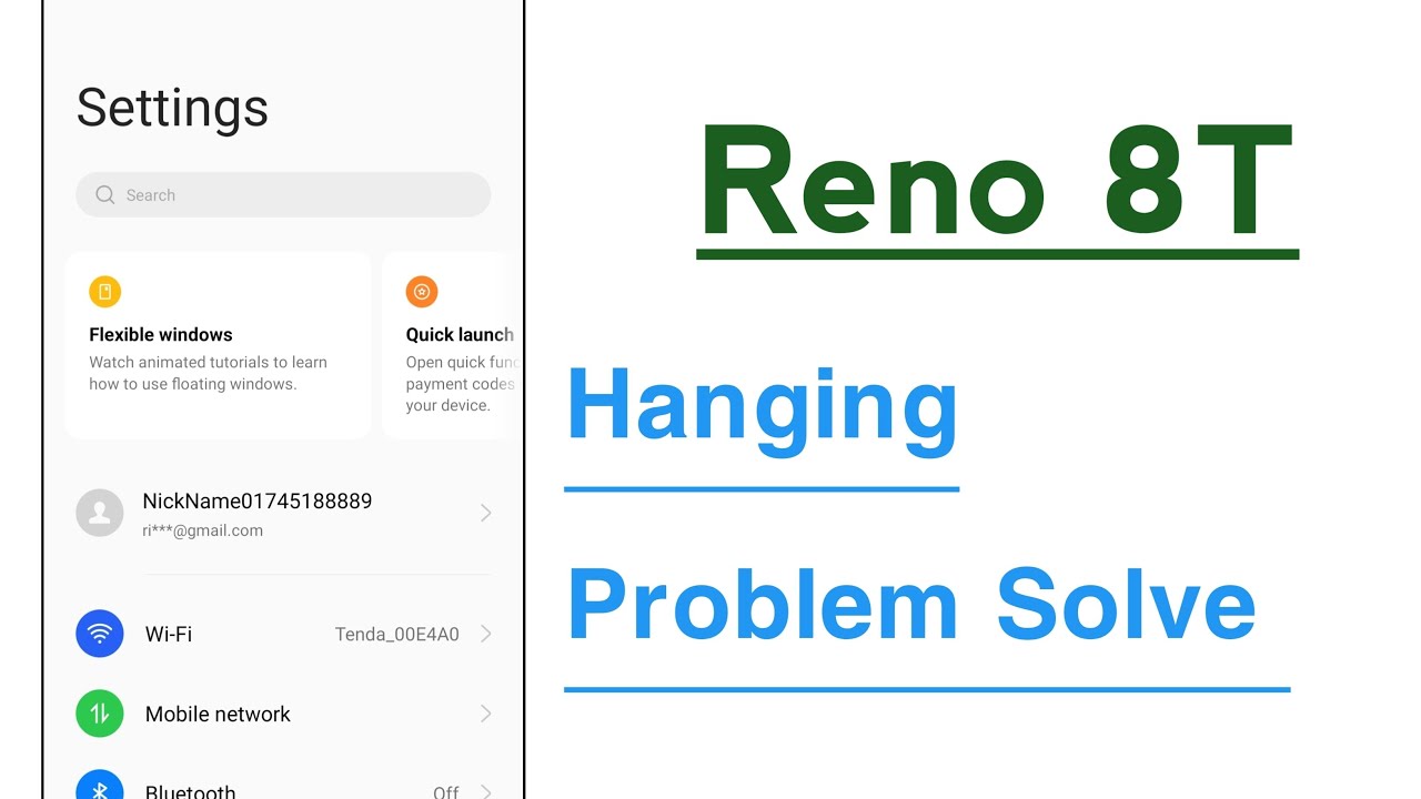 Oppo Reno 8 Pro Problems OPPO Reno 8T Hanging Problem Solve - YouTube
