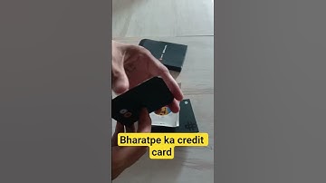Bharatpe credit card ki unboxing #creditcard #unboxing #viralvideo #automobile #2050