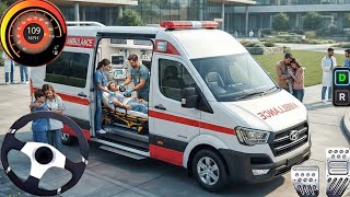 New Ambulance City Rescue Simulator 3D - 911 US Emergency Ambulance Driving Game Android Gameplay screenshot 5