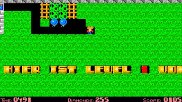 AMIGA DADDYMINE 1 DADDY MINE BOULDERDASH BOULDER DASH