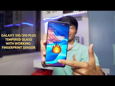 Biggest Problem of Galaxy S20 Plus/S10  Solved! UV Tempered Glass with Fingerprint Working