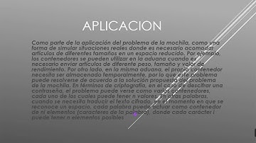 Algoritmo de la Mochila