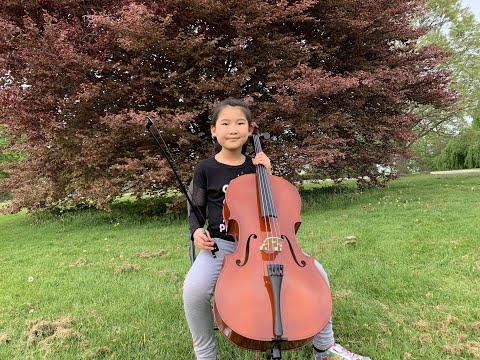 Hen and Rooster under the tree| cello