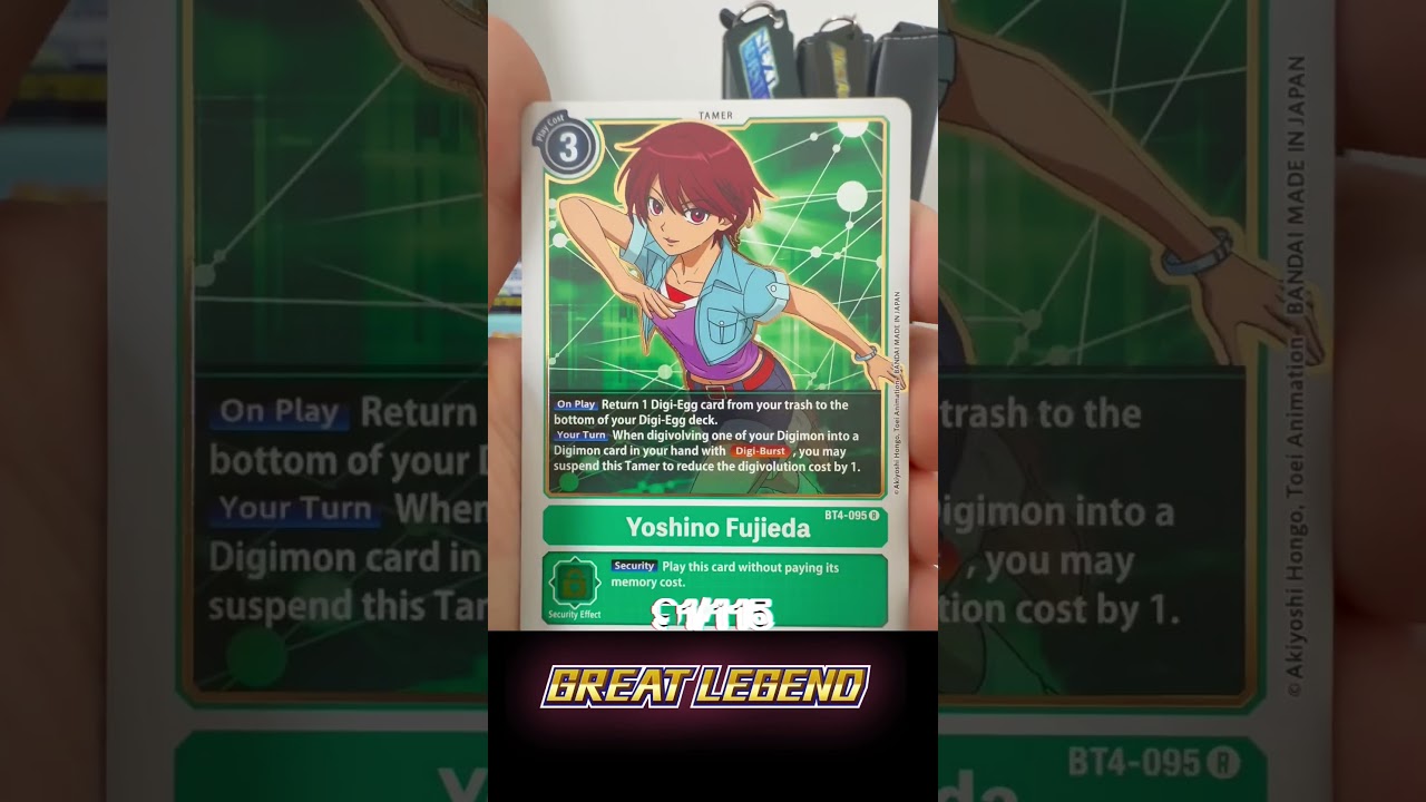 Completing BT-04 Great Legends – Rares (Part 5/7)