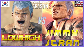 Tekken 8 Season 2 ▰ LOWHIGH (Bryan) Vs JIMMYJTRAN (Bryan) ▰ High Level Gameplay