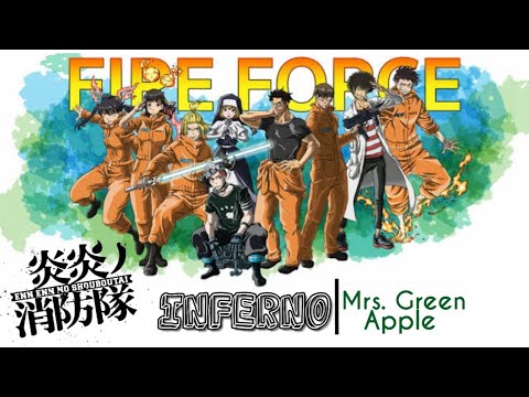 INFERNO by Mrs. GREEN APPLE (Lyrics: Kanji, Romanji, English)