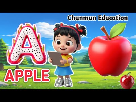 Phonics Song 2 with TWO Words in 3D - A For Airplane - ABC Alphabet Songs with Sounds for Children