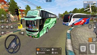 🌟 SETC Volvo Bus Driving in 🚍 Bus Simulator Indonesia - Android Gameplay | Indian Bus Driving Games screenshot 5