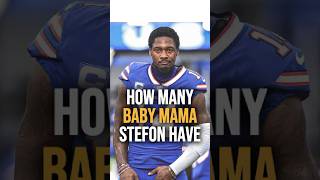 How many baby mamas does Stefon Diggs have