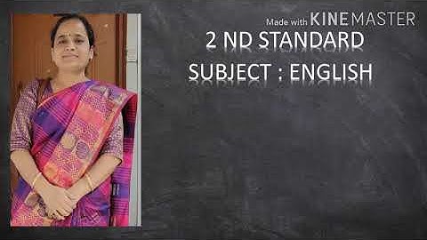 2nd Standard English-guessing game