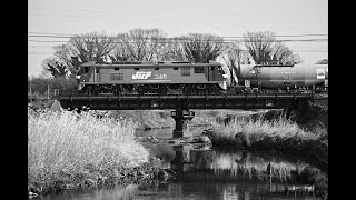 #273|4091レ EF210‐128|2022.01.26 JR東北本線東大宮~蓮田|FHD 59.94P 17:9 *00:21~ ブレーキ装置作動