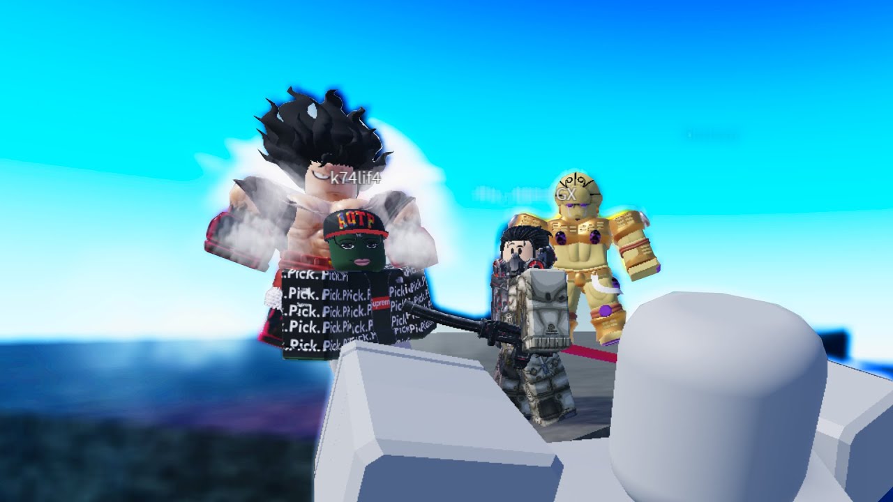 [YBA]Pushing A dummy off a mountain YouTube