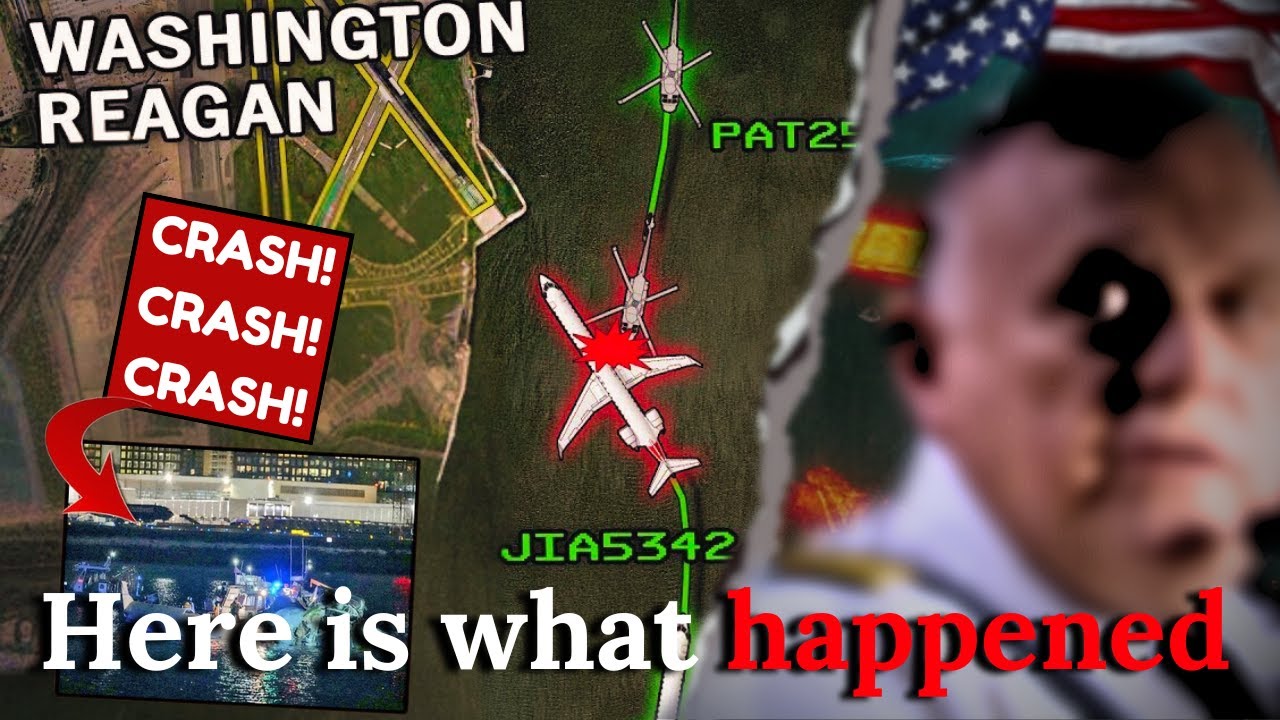 Heart Stopping Moment: Washington DC Plane Crash Captured on Camera!