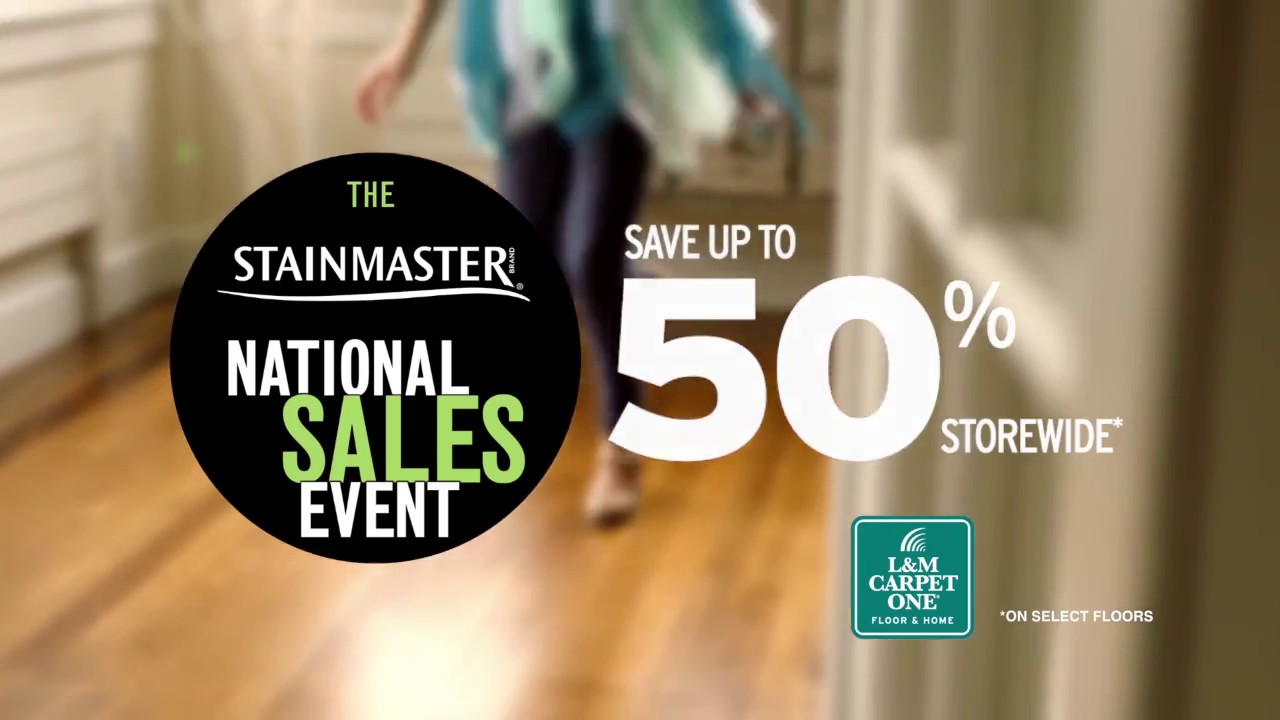 STAINMASTER® National Sales Event at L&M Carpet One YouTube